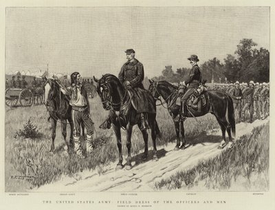 The United States Army, Field Dress of the Officers and Men by Rufus Fairchild Zogbaum